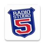 radio studio 5 fm android application logo